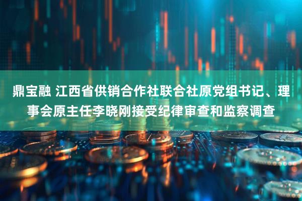 鼎宝融 江西省供销合作社联合社原党组书记、理事会原主任李晓刚接受纪律审查和监察调查